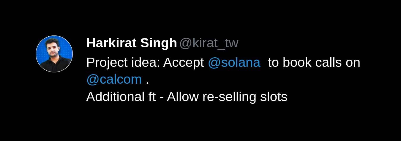 Original Tweet Inspiration